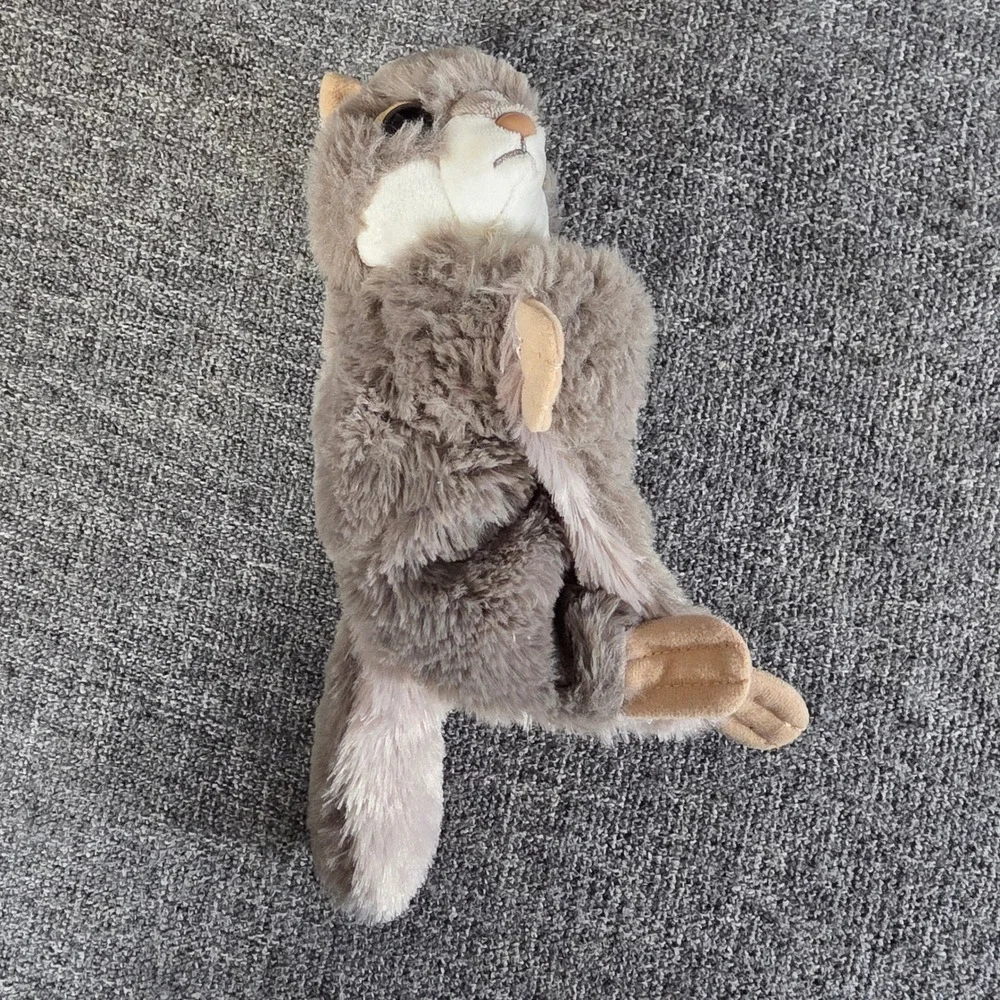 Wild Republic Flying Squirrel Plush Grey Sugar Glider Stuffed Animal 11 inch